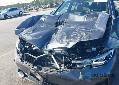 2021 BMW 330I xDrive из США, поврежденный, VIN 3MW5R7J00M8C09136